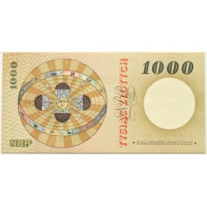 PRL, M. Kopernik, 1000 złotych 1965, seria E, PMG 64