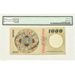 PRL, M. Kopernik, 1000 Zloty 1965, Serie D, PMG 64