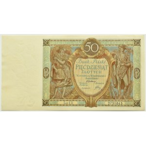 II RP, 50 Zloty 1929, Serie ED