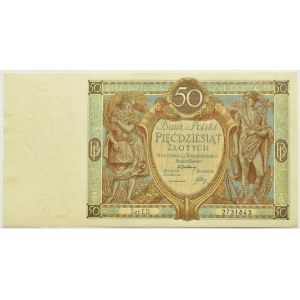 II RP, 50 złotych 1929, seria ED