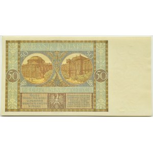 II RP, 50 Zloty 1929, Serie ED