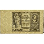 Generalna Gubernia, 50 złotych 1940, czarno-druk awersu, znak wodny