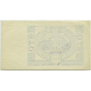 General Government, 100 zloty 1940, black-printed reverse, watermarked