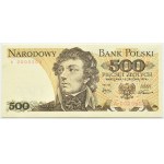 PRL, T. Kosciuszko, 500 Zloty 1974, Serie A 0000000, MODELL, PMG 64 - EINZIGARTIG