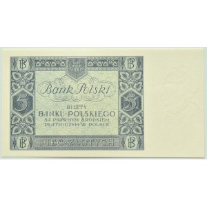 II RP, 5 Zloty 1930, CR. Serie, PMG 67 EPQ