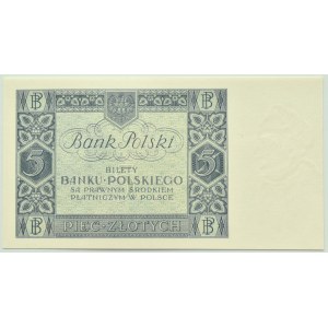 II RP, 5 złotych 1930, seria CR., PMG 67 EPQ