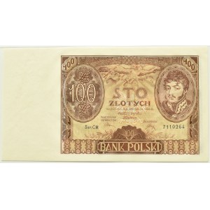 II RP, 100 złotych 1934, seria C.M., PMG 67 EPQ