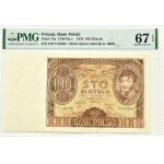 II RP, 100 zl. 1934, série C.M., PMG 67 EPQ