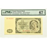 RP, 50 złotych 1948, seria EN, PMG 67 EPQ