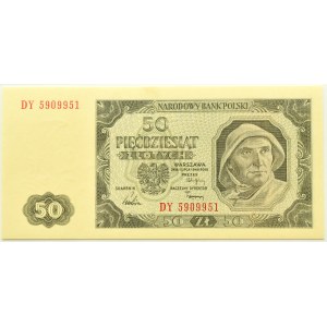 RP, 50 złotych 1948, seria DY, PMG 67 EPQ
