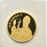 PRL, 2000 złotych 1982, Valcambi, Jan Paweł II, stempel lustrzany (Proof)
