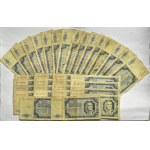 RP, lot 20 złotych 1948, różne serie, 35 sztuk