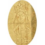 II RP, 100 złotych 1934, seria CU., destrukt bez nadruku głównego