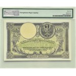 II RP, T. Kosciuszko 500 gold 1919, London, PMG 66 EPQ