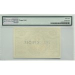 General Government, 5 marks 1916(obverse) MUSTER, PMG 58 NET