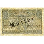 Generalne Gubernatorstwo, 5 marek 1916(rewers) MUSTER, PMG 35 NET