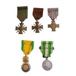 Kolekce 5 originálních vojenských medailí