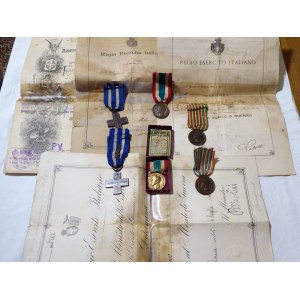 Sbírka medailí s koncesními diplomy, Itálie