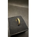 -Zlatý snubní prsten 14kt