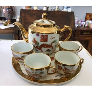 Čínský porcelánový servis