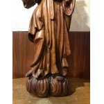 -St. dřevěná socha Krista Avignon