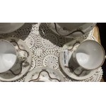 Porcelánová mocca sada