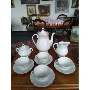 Porcelánová kávová/čajová sada Horní Slavkov (Haas a Czjzek)