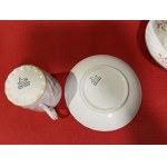 Porcelánová sada s kvítky 6ks šapo