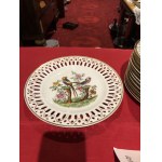 Porcelánové talíře Victoria, pávi 13ks sada