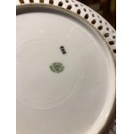 Porcelánové talíře Victoria, pávi 13ks sada