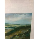 Eman Petržela, Obraz Eman Petržela - u jezera, 1999, suchý pastel