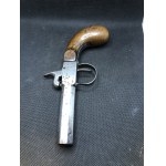 Kapesní perkusní pistole z 19. stol., ráže 13 mm