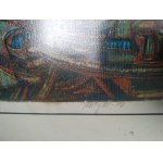 Obraz Rozbitý džbán, grafika, 1996, signováno