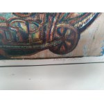 Obraz Rozbitý džbán, grafika, 1996, signováno