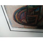 Obraz Rozbitý džbán, grafika, 1996, signováno