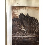 Petříček, St. Obraz Grafika Hrad Střekov Petříček