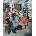 Antoš Frolka, Obraz Antoš Frolka, 1942, akvarel, signováno
