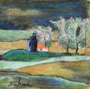 Eugeniusz TUKAN-WOLSKI (1928-2014), Evening Landscape