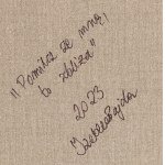 Izabela Bajda (b. 1980), Silence with me, it brings you closer, 2023