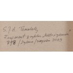 Stanisław Tomalak, Fragment 798 z cyklu Niebo i ziemia, dyptyk, 2023