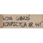 Iwona Gabryś (geb. 1988, Puławy), Komposition Nr. 441, 2023