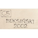 Zdzisław Beksiński (1929 Sanok - 2005 Warszawa), Bez tytułu (C5), 2002