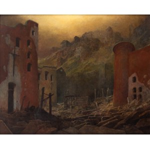 Zdzisław Beksiński (1929 Sanok - 2005 Varsovie), Sans titre, 1971