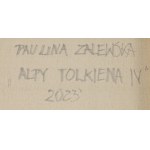 Paulina Zalewska (geb. 1981, Lodz), Tolkiens Alpen IV, 2023