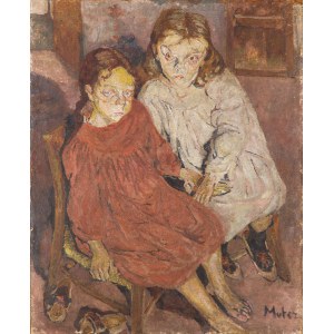 Maria Melania Mutermilch Mela Muter (1876 Warszawa - 1967 Paryż), Dwie dziewczynki (Deux fillettes), 1916