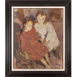 Maria Melania Mutermilch Mela Muter (1876 Varšava - 1967 Paříž), Dvě dívky (Deux fillettes), 1916