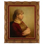 Maurycy Gottlieb (1856 Drohobycz - 1879 Krakau), Porträt einer jungen Frau, 1875