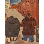Alfred Lenica (1899 Pabianice - 1977 Warsaw), Terrible townsfolk, 1935