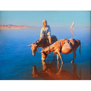 Adam Styka (1890 Kielce - 1959 New York), Na březích Nilu