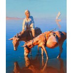 Adam Styka (1890 Kielce - 1959 New York), On the banks of the Nile